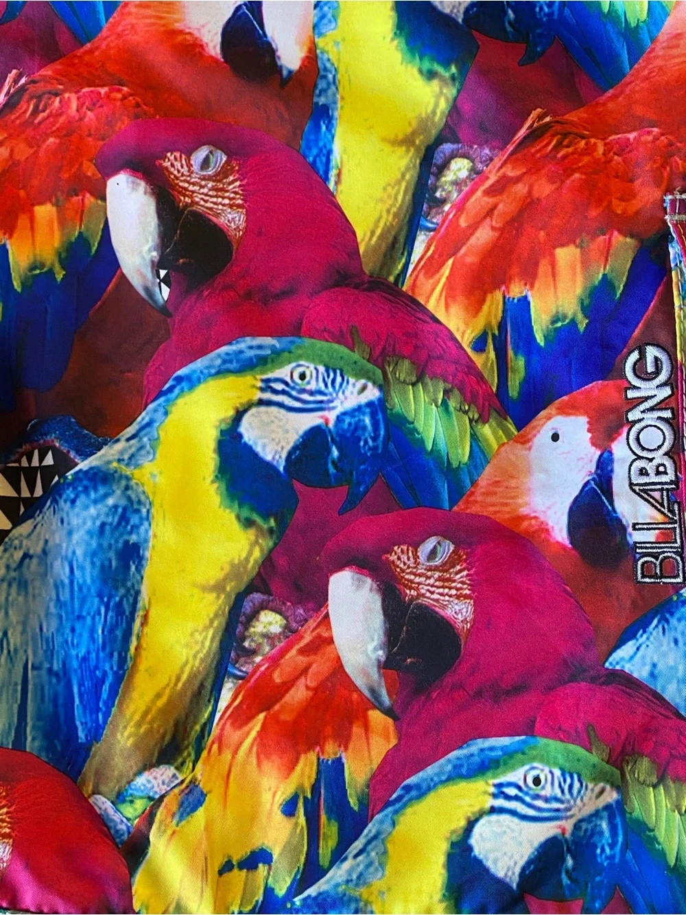 Billabong Multicolor Parrot Print Mens Board  Shorts